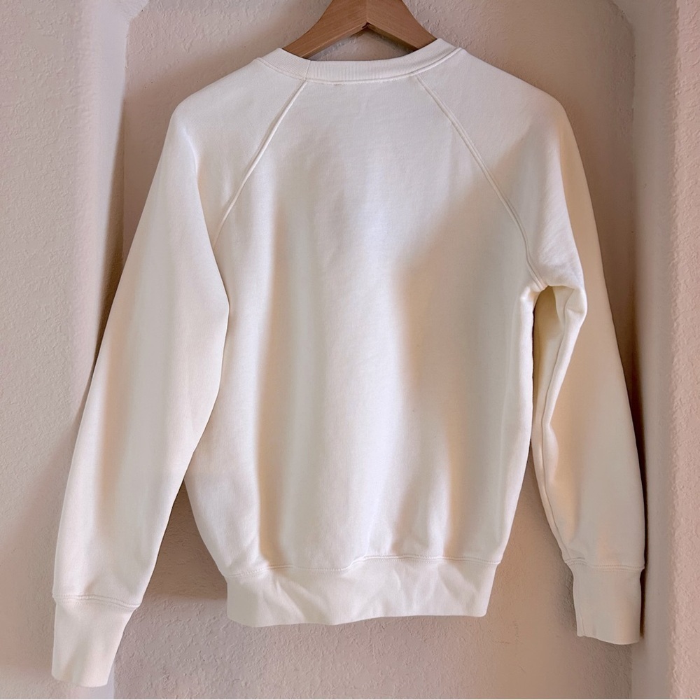 Frame Script Logo Embroidered Sweatshirt - Picture 3 of 9